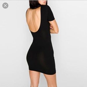 American Apparel Scoop Back Tight Dress Sz M